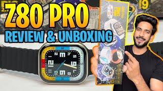 Z80 Pro Smartwatch Review & Unboxing by SB FIT | Z80 Pro Smartwatch Amoled Display Fastest Watch ⌚️