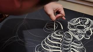 Pinstriping art