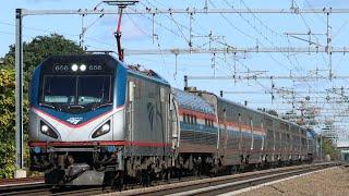 MUST SEE! RARE /SPECIAL INTEREST AMTRAK TRAINS COMPILATION 2024!