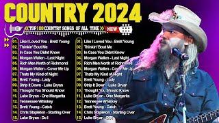 Country Music Playlist 2024 - Chris Stapleton, Luke Bryan, Luke Combs, Kane Brown, Brett Young