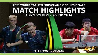 F.Zhendong/W.Chuqin vs A.Lebrun/E.Lebrun |MD R16 | 2023 ITTF World Table Tennis Championships Finals