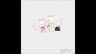 깹젤이랑 김조이 이베이드 캐릭 그리귕#깻잎젤리#이베이드#회피#그림#그리기