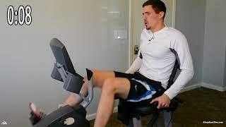 HIIT Workout   Insane 20 minute Recumbent Bike Workout