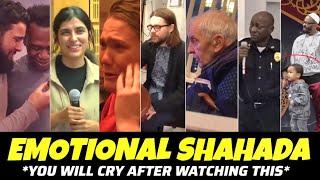 You will CRY After Watching This.! SHAHADA COMPILATION | Part 2