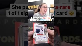 SHOHEI OHTANI 1/1 LOGOMAN AUTOGRAPH PULLED!!  She found the only one in the world!! 