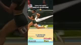 Sydney McLaughlin SHOCKS EVERYONE  | #olympics #sports #track #record #viral #trackandfield