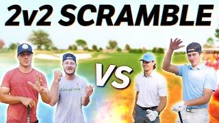 EPIC 2v2 Scramble  | Tig & Bubbie VS Garrett & Matt