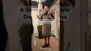 A Seat at the Table #chefdavemartin #kitchenwarrior #cooking #food
