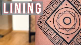 How To Tattoo Different Lines On Real Skin + Free Template