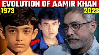 Evolution of Aamir Khan (1973-2023) • From "Yaadon Ki Barat" to "Champion" | Mr.Perfectionist