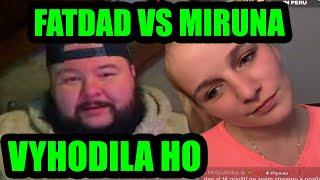 TA RŮŽOVÁ MIRUNA VS FATDAD *VYHROCENÁ KONFRONTACE NA STREAMU*