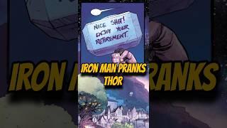 Tony Pranks Thor #shorts #comics #ironman #thor #marvel #fyp