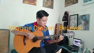 (imagine Dragons) Believer - guitarfingerstyle (Nhân Acous)