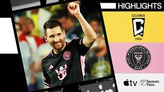 Columbus Crew vs. Inter Miami CF | 2024 Supporters' Shield Clinched! | Full Match Highlights