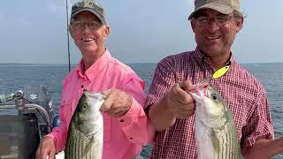 Rip Jigging Slab Spoons for Lake Texoma Stripers