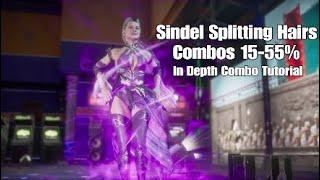 Sindel Splitting Hairs Combo Video(15%-55%)|Mortal Kombat 11