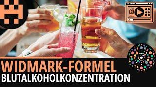 Blutalkoholkonzentration Widmark-Formel│Chemie Lernvideo [Learning Level Up]