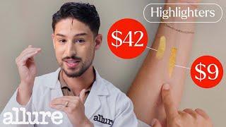 Can a Cosmetic Chemist Tell Which Highlighter Is Cheap Vs. Expensive? | Allure