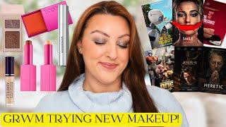 GRWM NEW MAKEUP & MOVIES | Patrick Ta, BASMA, By Terry & MORE!