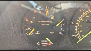 Oil pressure gauge always pegged at 3 Bar W126 Benz