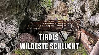 Mystische Wanderung durch die Wolfsklamm - die schönste Klamm in Tirol