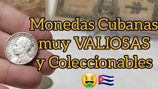 Monedas Cubanas VALIOSAS  Monedas de Cuba para coleccionar Peso Cubano de Plata y Oro - ABC