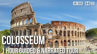 The Colosseum, Complete Guided and Narrated Tour [CC], Rome -  Italy [4K HDR] Walking Tour