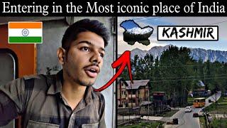 Entering in Kashmir  The Most Iconic Place Of India  || India Tour ||