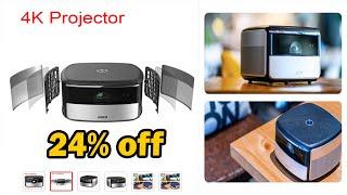 JmGo x3 4K Projector Projection Home Small Wireless WiFi Smart Projector HD 3D Home Theater TV