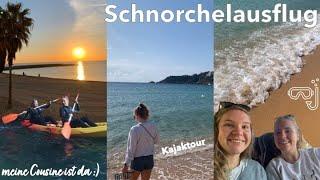 Vlog 17 - meine Cousine ist zu Besuch, Kochkurs und Kajaktour ‍// Madita