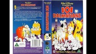 101 Dalmatians UK VHS opening and closing (1996)