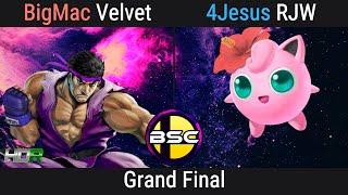 Velvet [W] (Ryu) VS RJW [L] (Jigglypuff) | A.R.CADE Series #96 HDR - Grand Finals