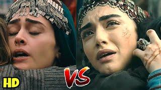 Comparisons of Halime & Bala | Similar Scenes Review | Dirilis Ertugrul Vs Kurulus Osman