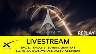 SpaceX - Falcon 9 - Starlink 10-8 - SLC-40 - Cape Canaveral SFS - October 26, 2024