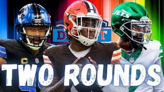 TWO ROUND Post Super Bowl 2025 NFL Mock Draft | Vegas PASSES on Sheduer