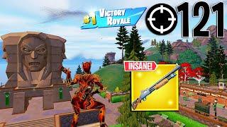 121 Elimination Solo Vs Squads Gameplay Wins (Fortnite Chapter 5 PS4 Controller)