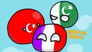 la canción de la bomba (Jimmy el Cachondo) animado en countryballs - especial 500 subs