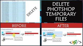 How to delete Photoshop Temp Files from disk