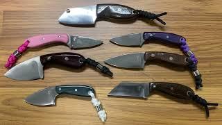 AriesEDC My next group of  EDC fixed blades are done.