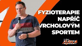 Fyzioterapie napříč vrcholovým sportem l Booster Academy l GymBeam