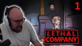 FIRST TIME PLAYING, BLIND RUN | Blue Plays Lethal Company Ep. 1