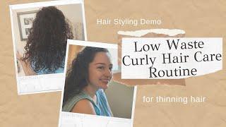 Zero Waste Curly Hair Care Routine