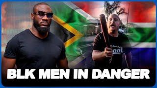 SOUTH AFRICA  : W MAN TERRORISES BLACK MAN