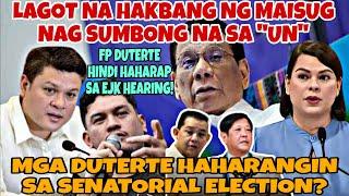 FP Duterte hindi haharap sa EJK Hearing sa KAMARA! CONGRESSMAN NA HIMOD PWET KAY DIGONG NOON!