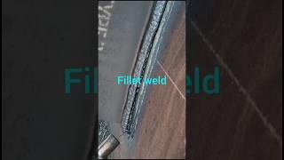 uphill fillet weld fcaw #fcaw#youtubeshorts #shorts