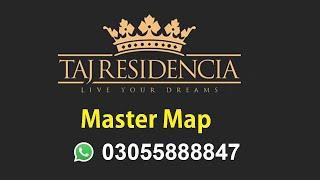 Taj Residencia Islamabad Master Map | Plots for Sale in Taj Residencia #plotforsaleinislamabad