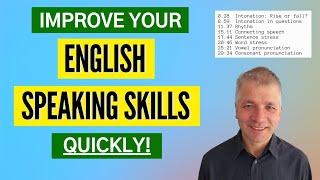 ENGLISH SPEAKING SKILLS: Lessons on Intonation, Stress, Rhythm and Pronunciation (B1-C2, IELTS)