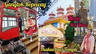 Gangtok Ropeway|Gangtok Cable Car|Gangtok Local Sightseeing|Gangtok Thakurbari Temple|Near M.G Marg