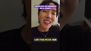 JHOPE hace que sus fans GANEN la LOTERIA #jhope #loteria #dinero #bts #army