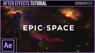 After Effects Tutorial: Epic Space Scene with Nebulas